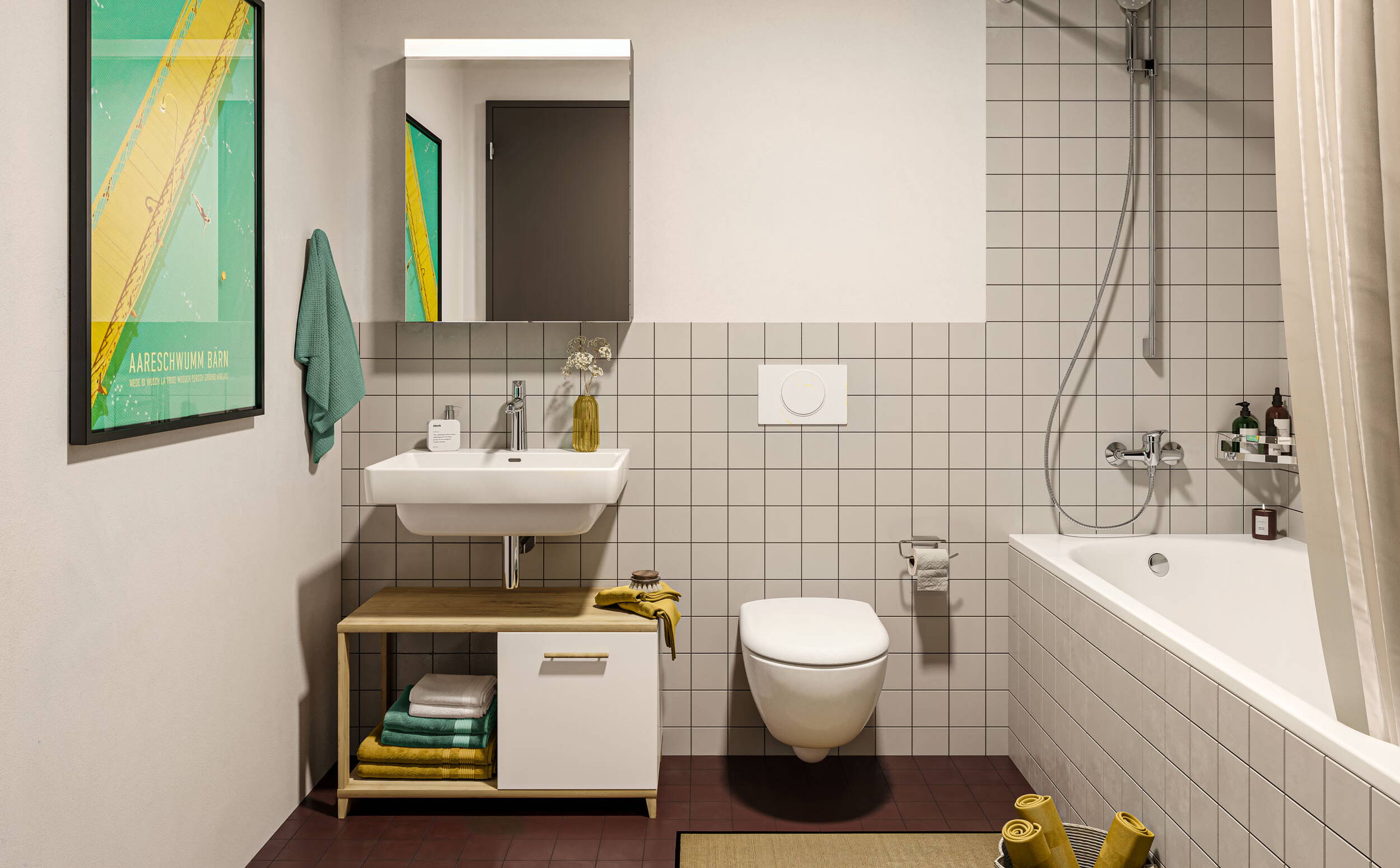 Wohnungstyp «Urban», Bad