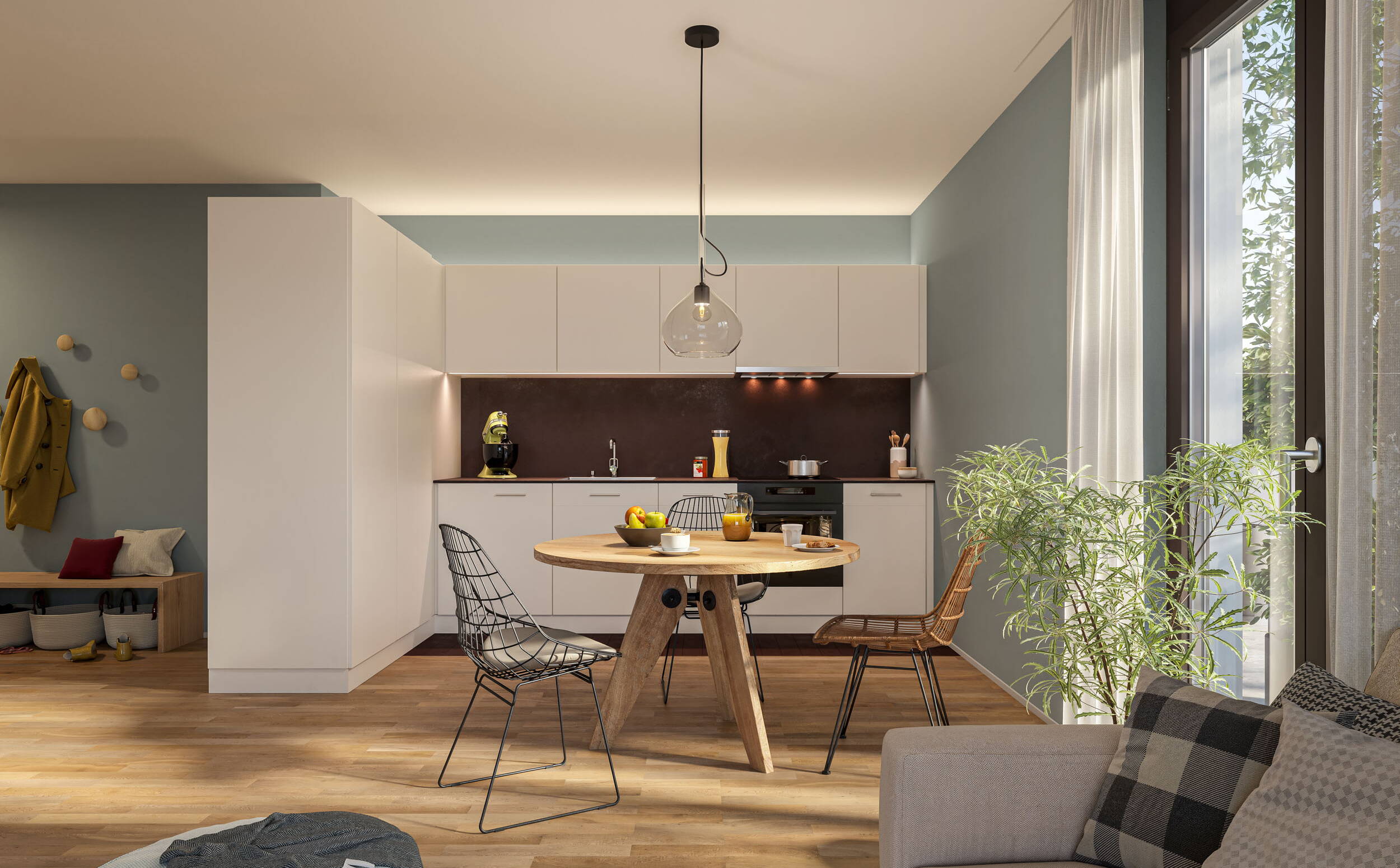 Wohnungstyp «Comfort», Küche